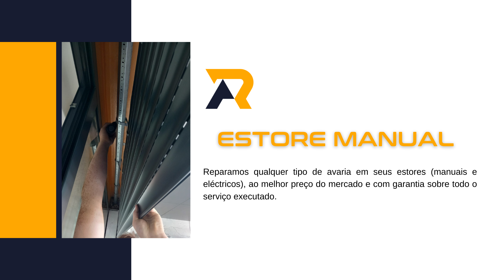 Reparação de Estore Manual em Corroios